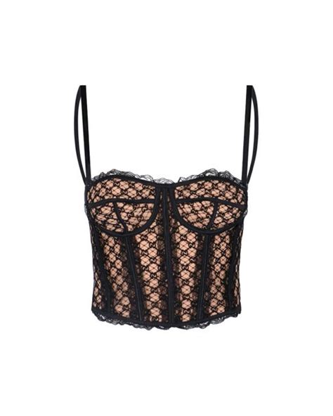 gucci mesh top|gucci gg net corset.